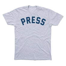 Load image into Gallery viewer, Press Gym Logo Shirt- Gray