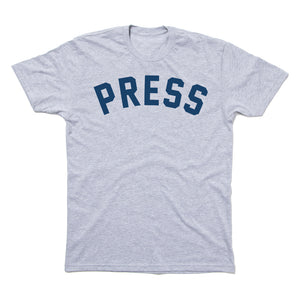 Press Gym Logo Shirt- Gray
